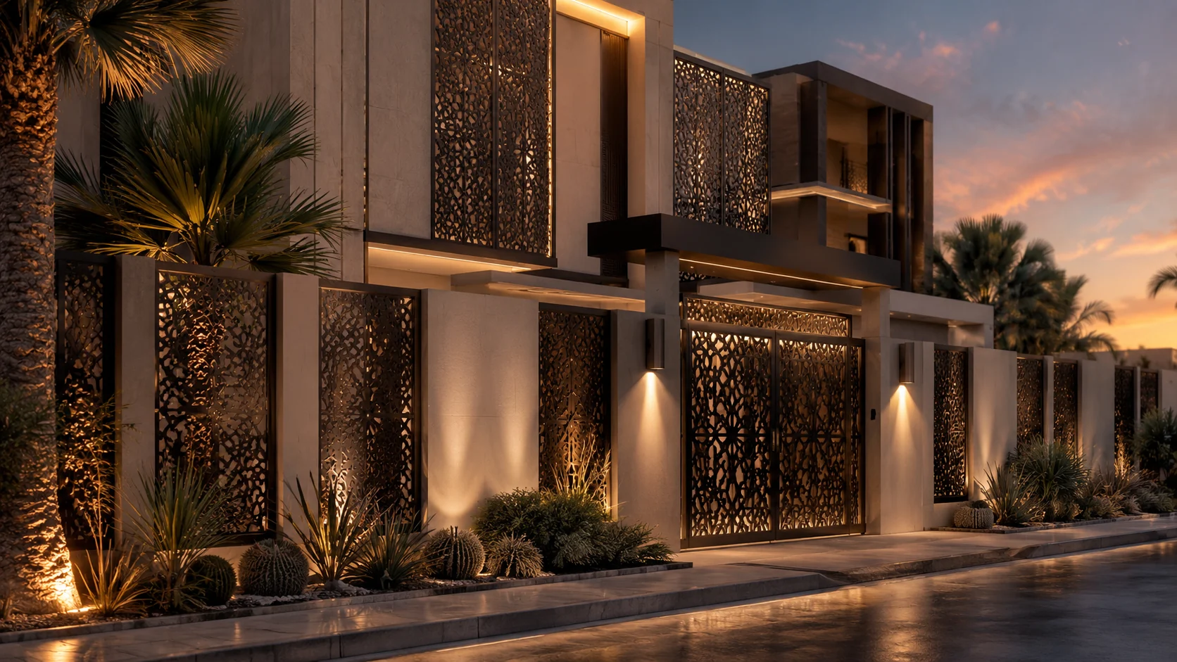 سواتر وشاشات معدنية فاخرة